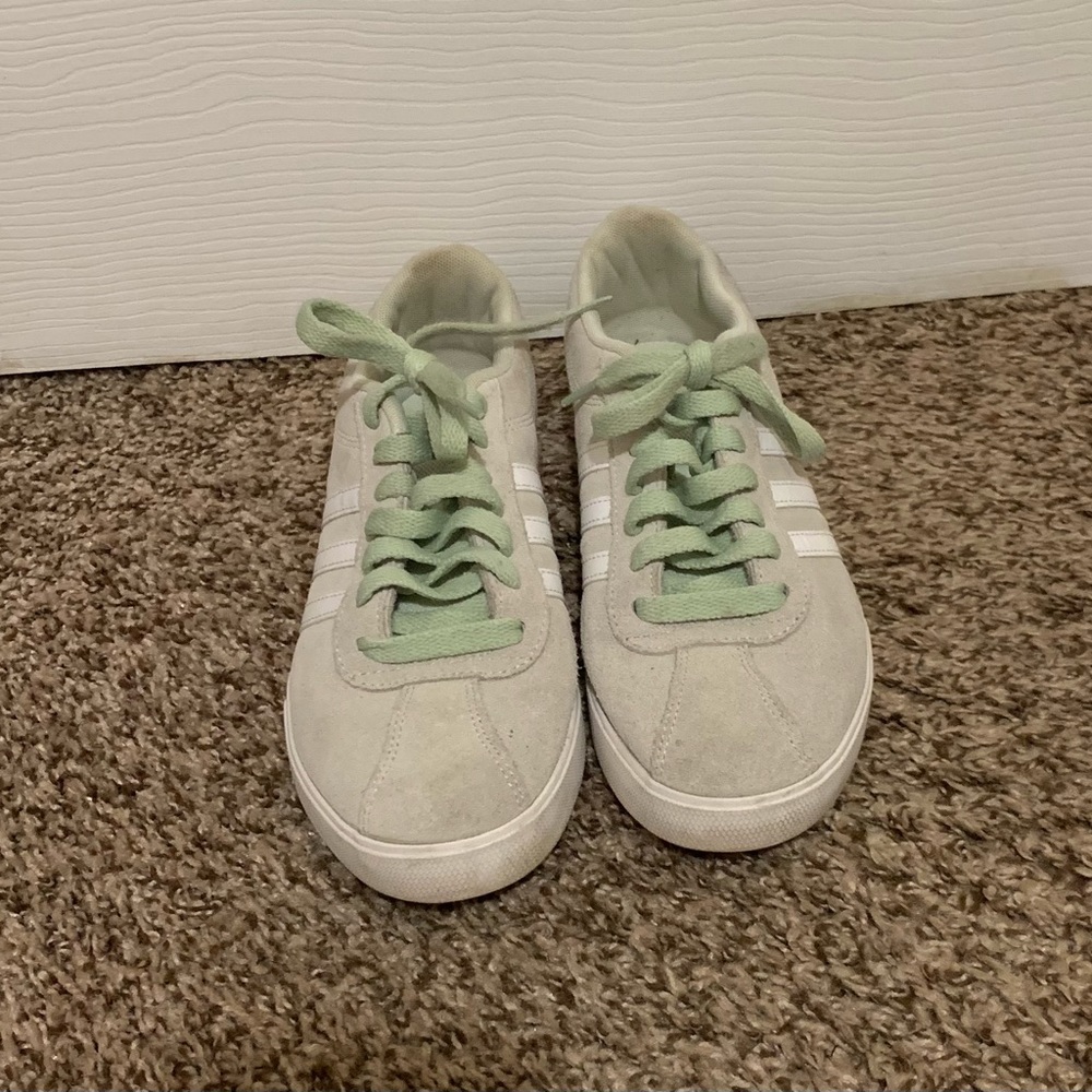 Mint Green Adidas Woman’s Shoes